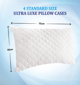 Luxury Quilted Pillow Covers